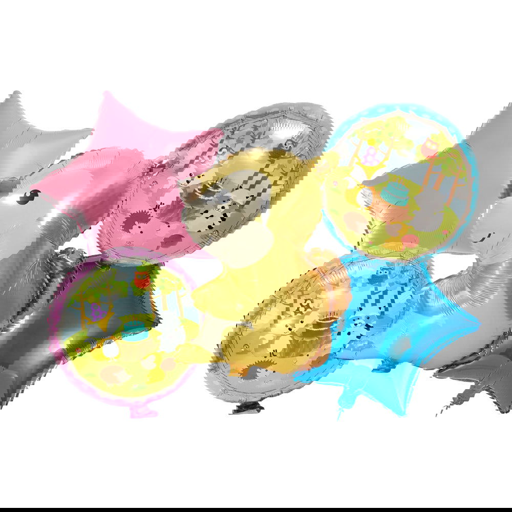 5 Pcs Squirrel Foil Balloon Set - ardor