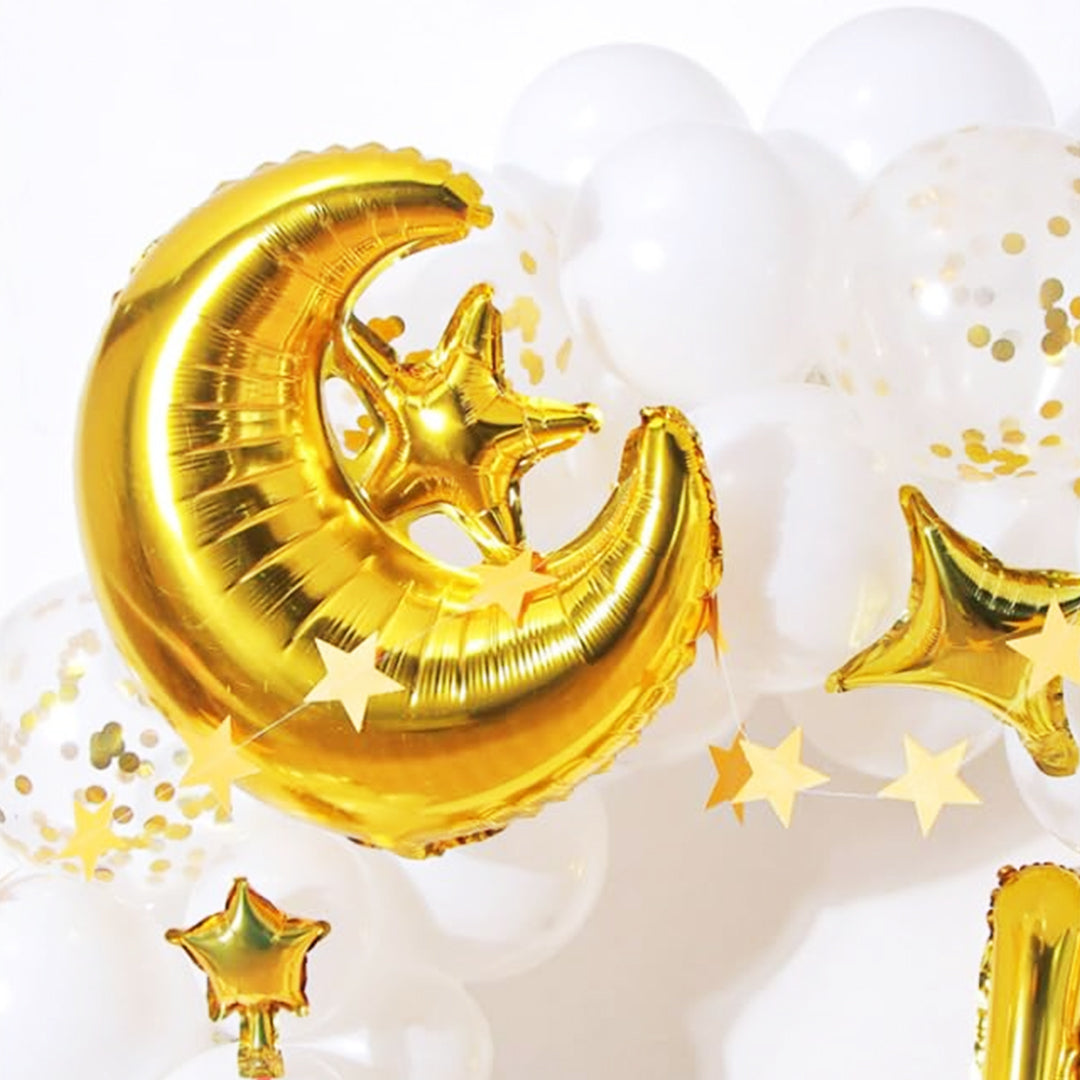 Eid Mubarak Foil Balloons Set