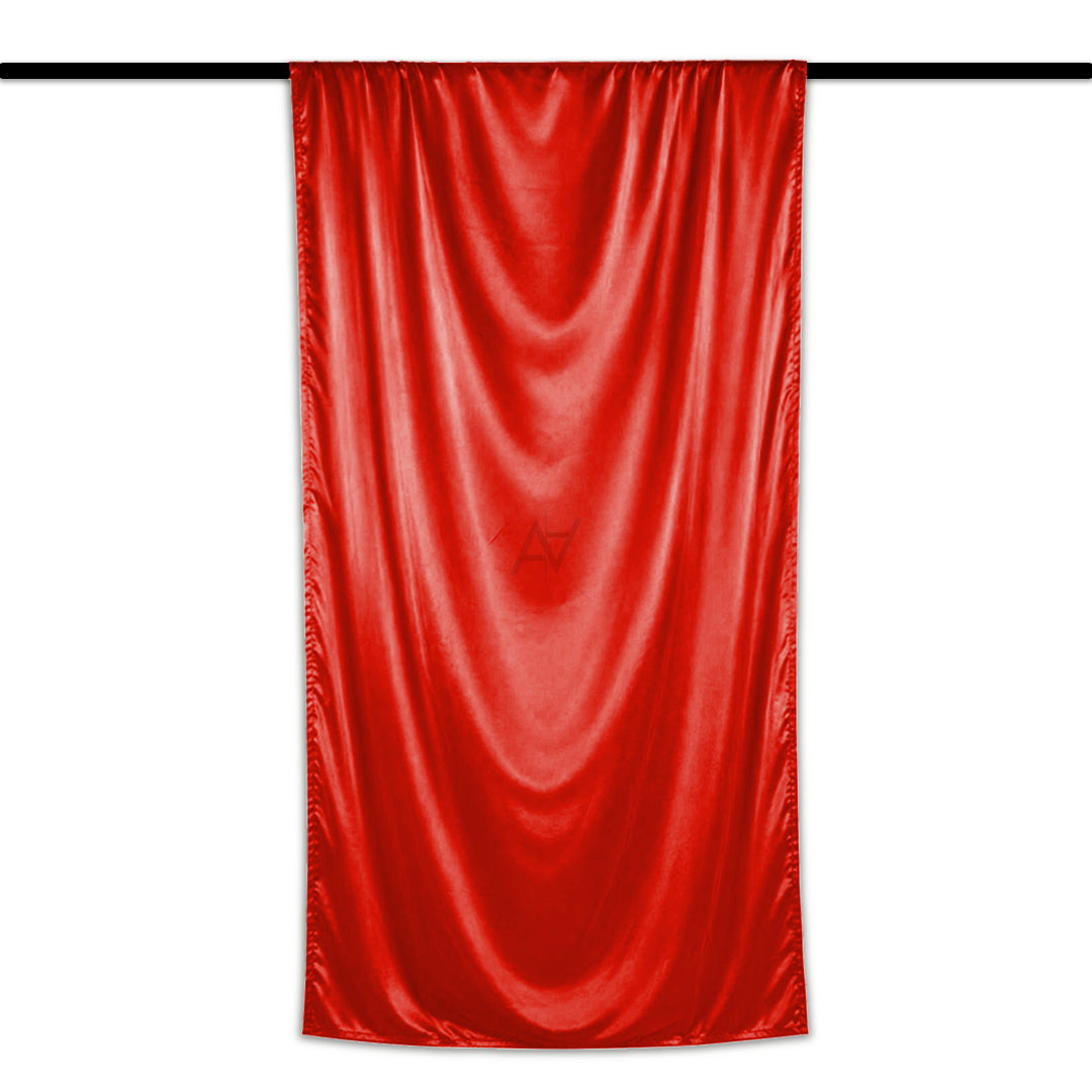 Satin Fabric Curtain Backdrop