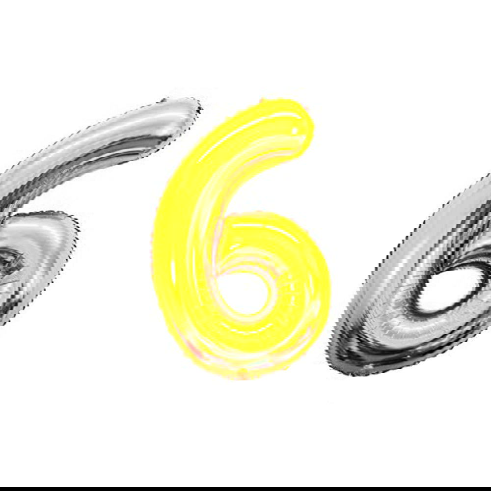 6 Num Foil Balloon - ardor