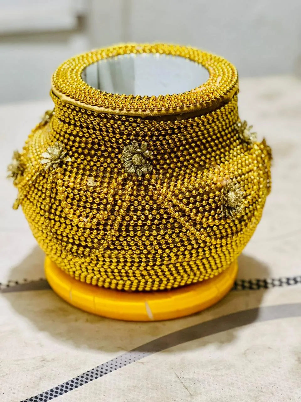 Doodh Pilai Glass Tray -  Wedding Tray