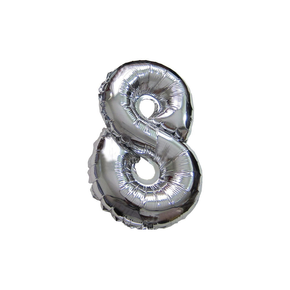 8 Number Foil Balloon - ardor