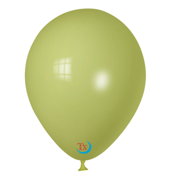 Moon Green Latex Balloon