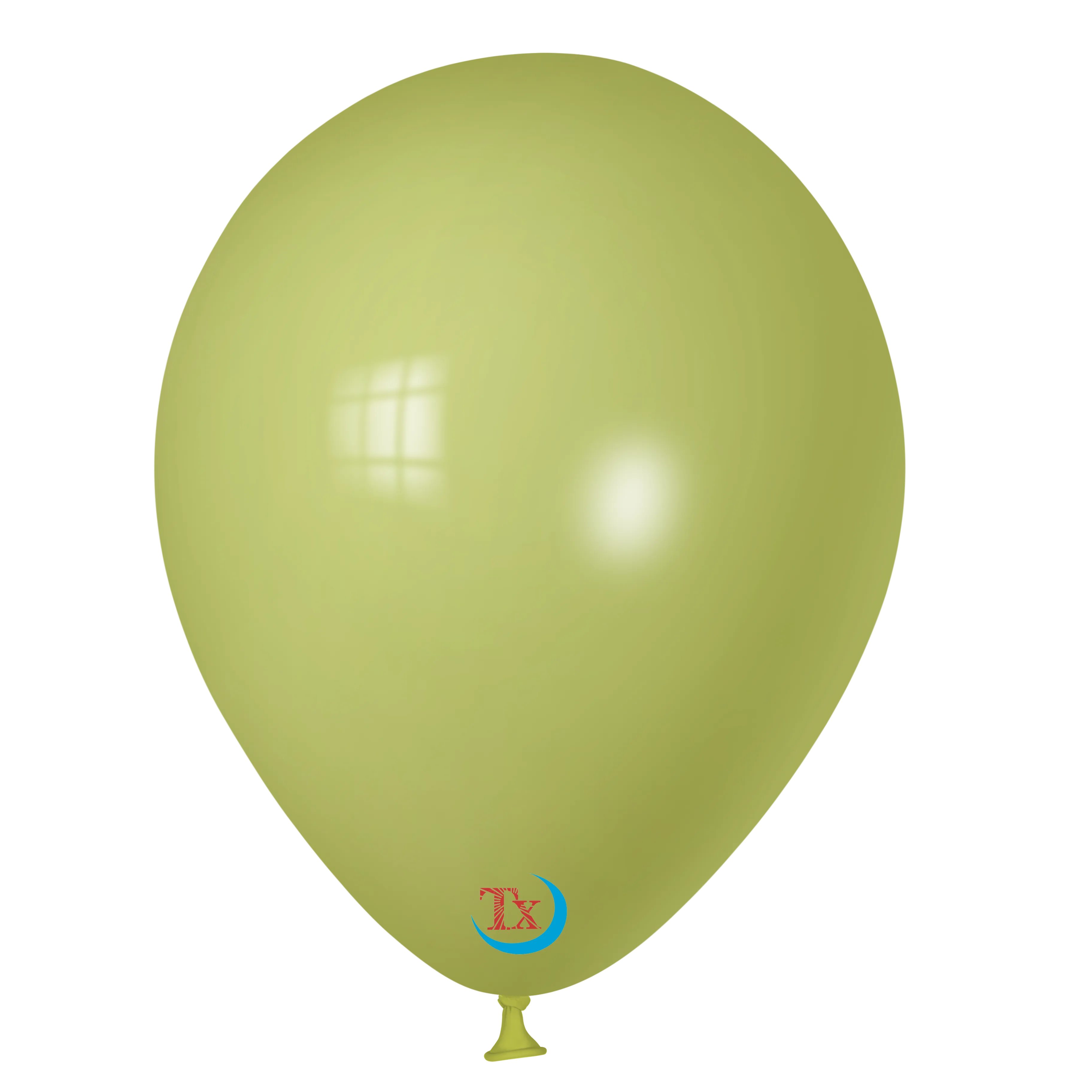 Moon Green Latex Balloon