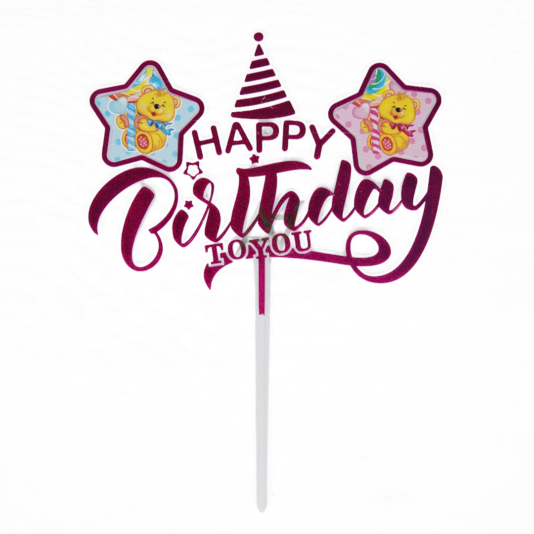 Happy Birthday Cake Toppers