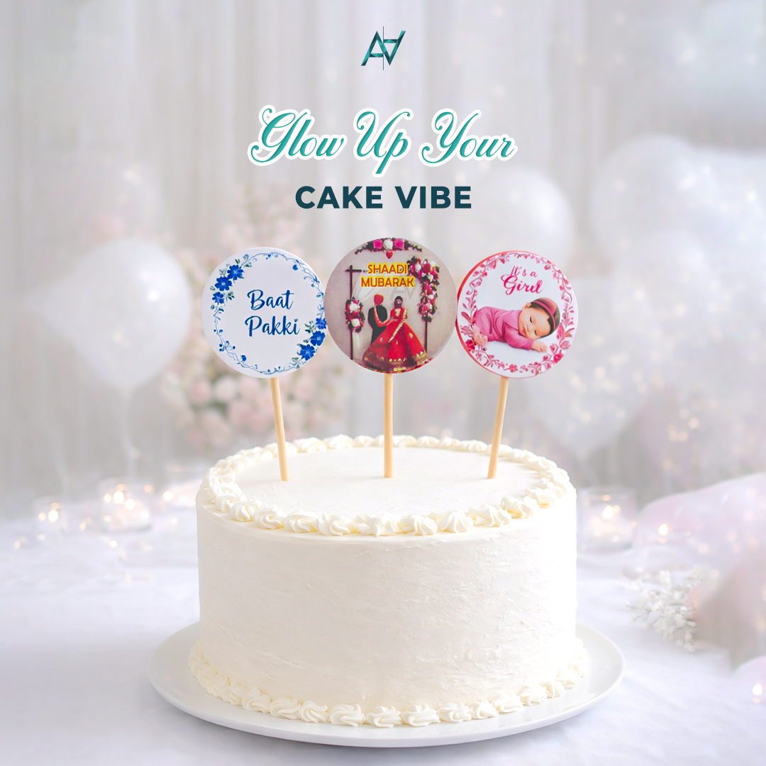 Cake Toppers for Baat Pakki, Qubool hai, Its a Girl, Happy Birthday, Rasm e hina - Aliakbardecoration