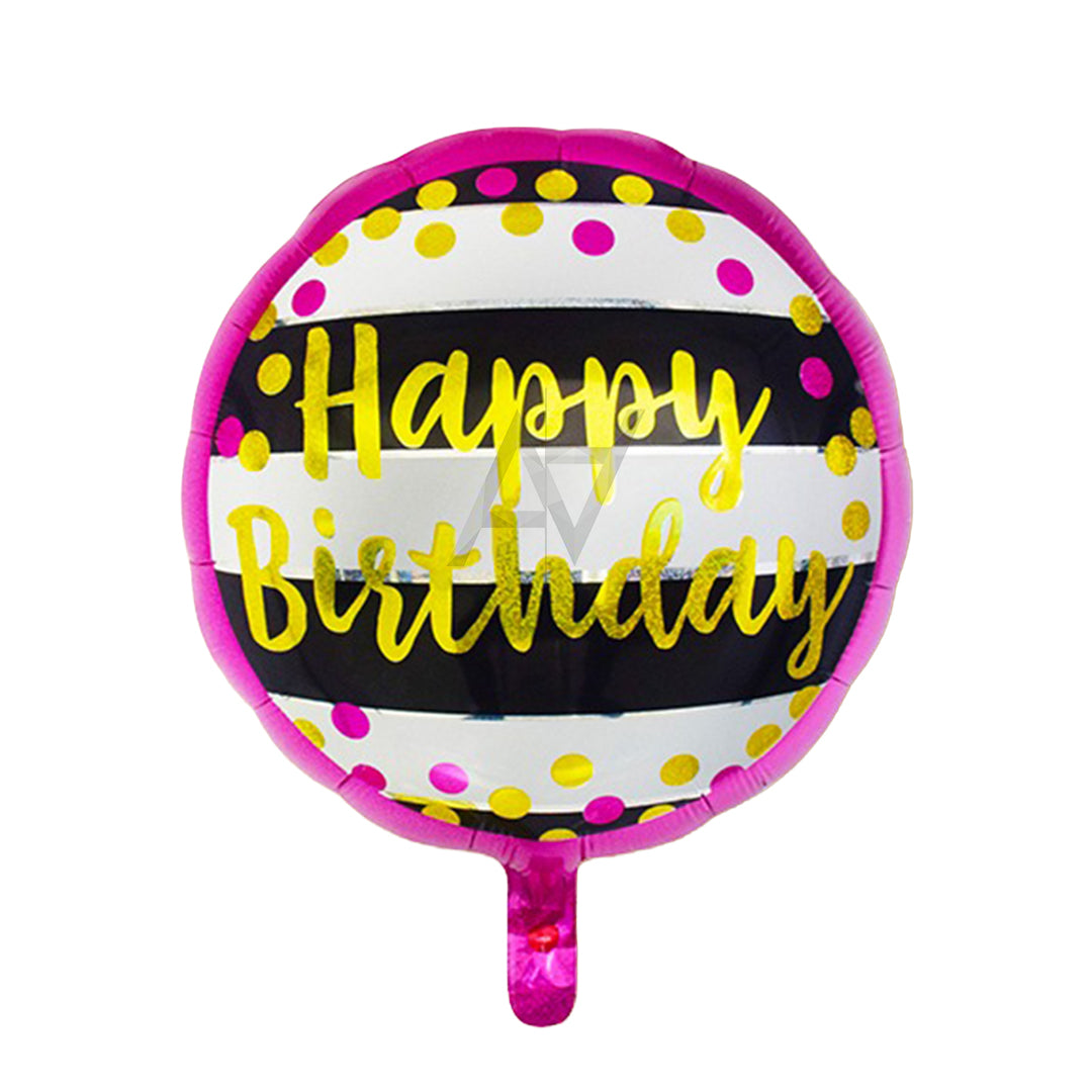 Happy Birthday Foil Balloons