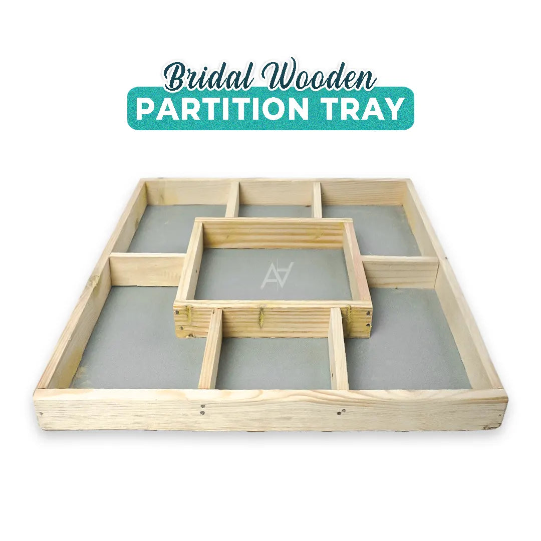 Dryfruits Partition Tray - Serving Tray - Aliakbardecoration