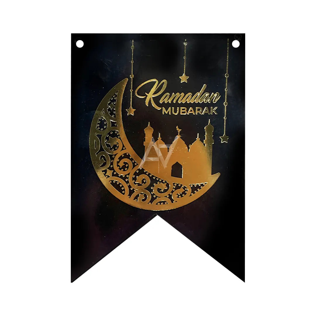 Ramadan Mubarak Bunting Banner - Aliakbardecoration