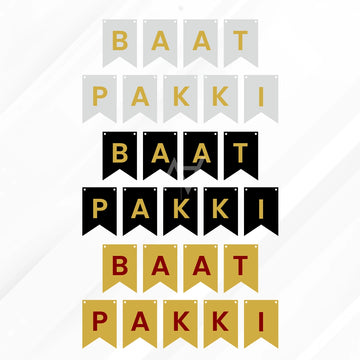 Baat Pakki Bunting Banners