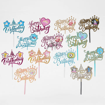 Happy Birthday Cake Toppers