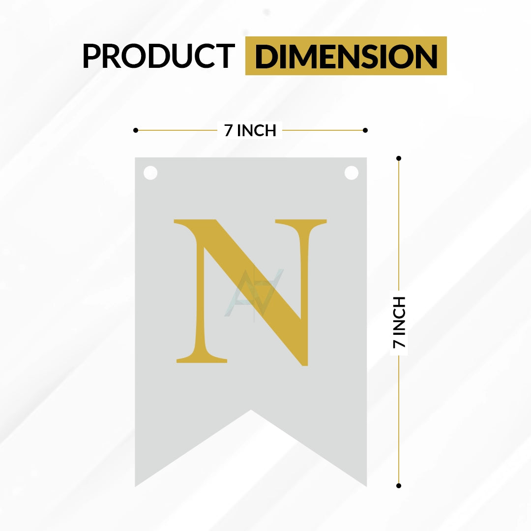 Nikah Mubarak Bunting Banner