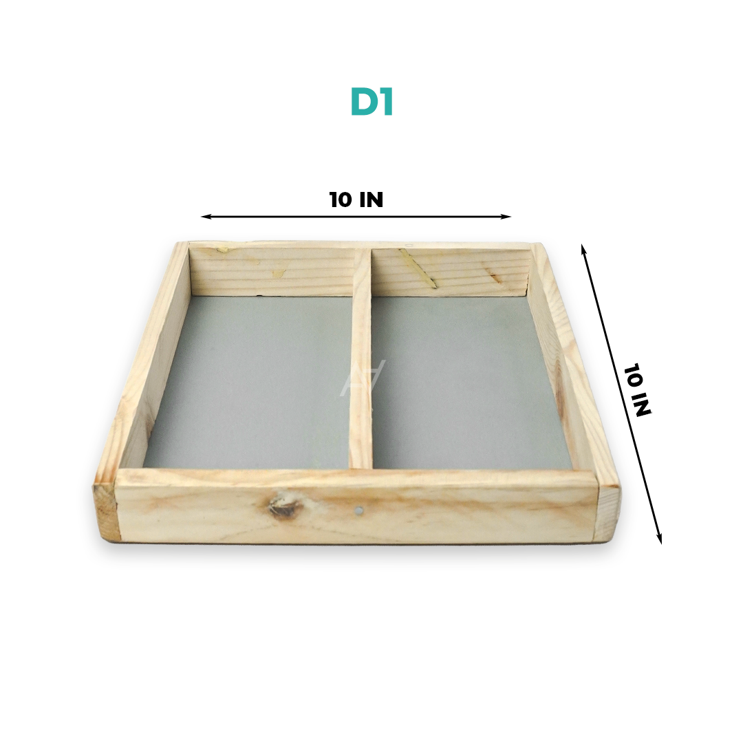 Dryfruits Partition Tray - Serving Tray - Aliakbardecoration