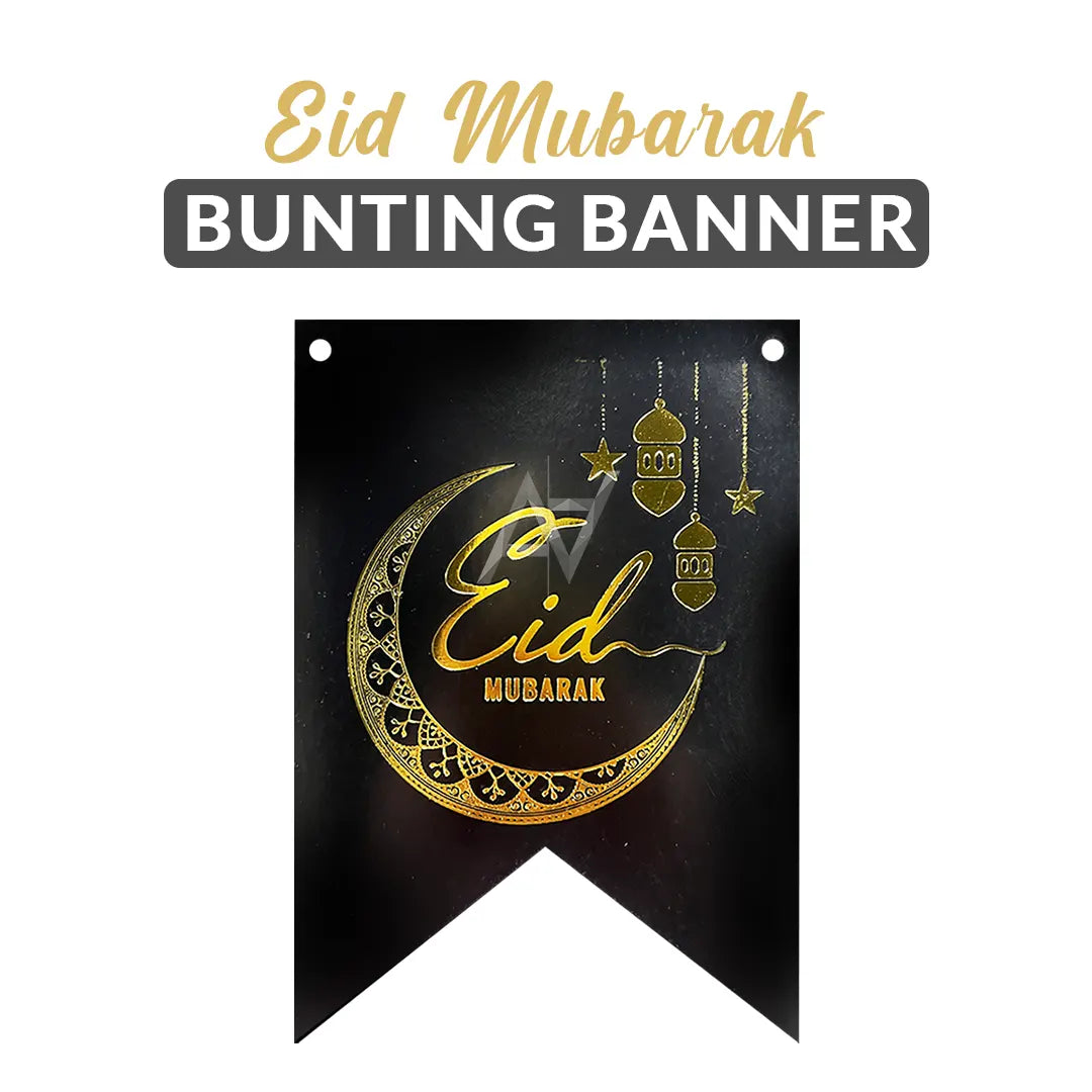 Eid Mubarak Bunting Banner - Aliakbardecoration