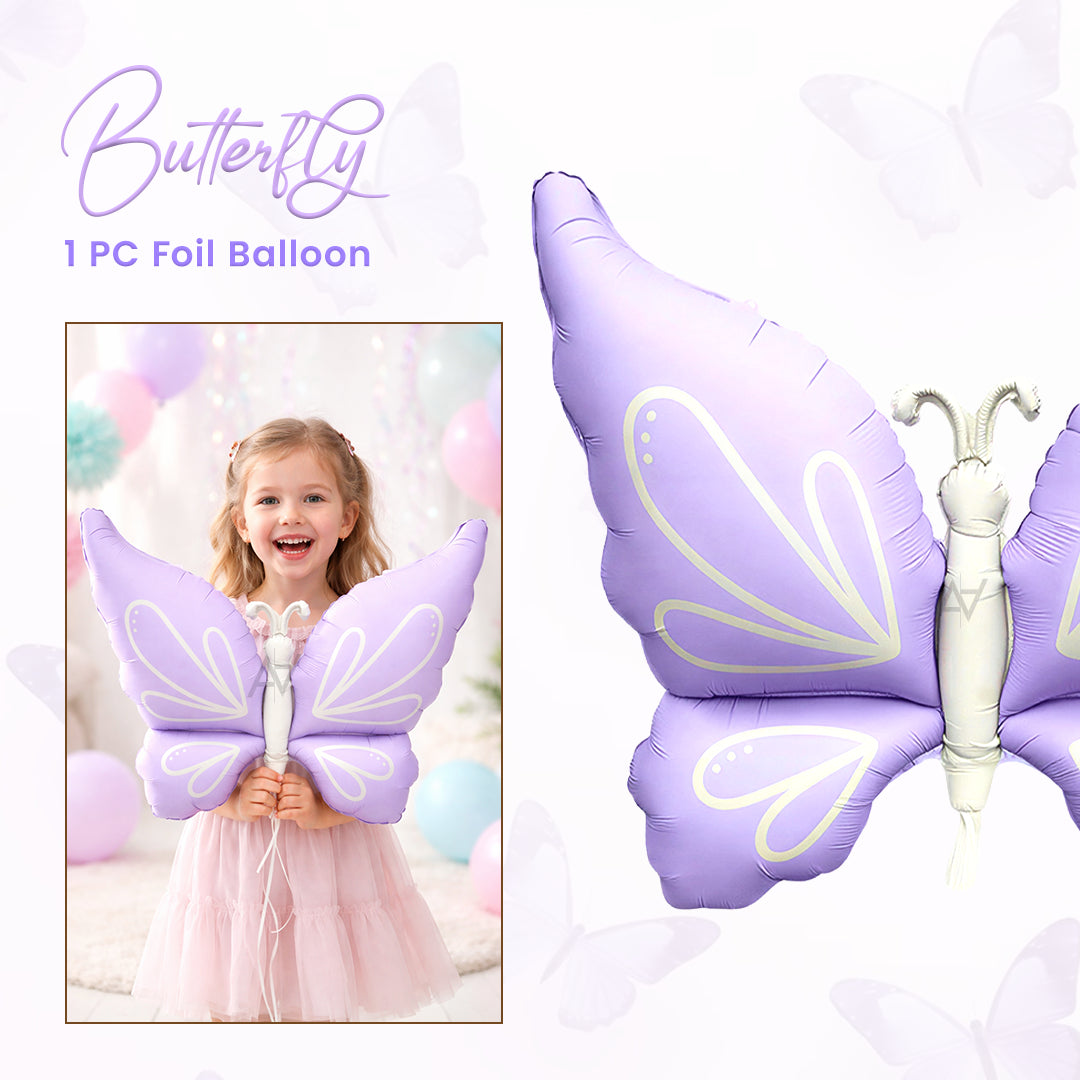 Butterfly Foil Balloon - Aliakbardecoration