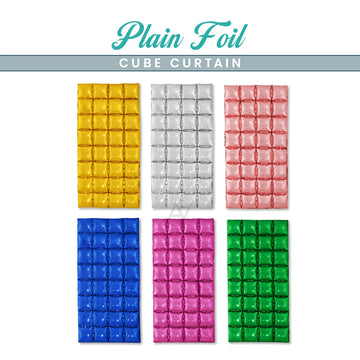 Foil Cube Curtains