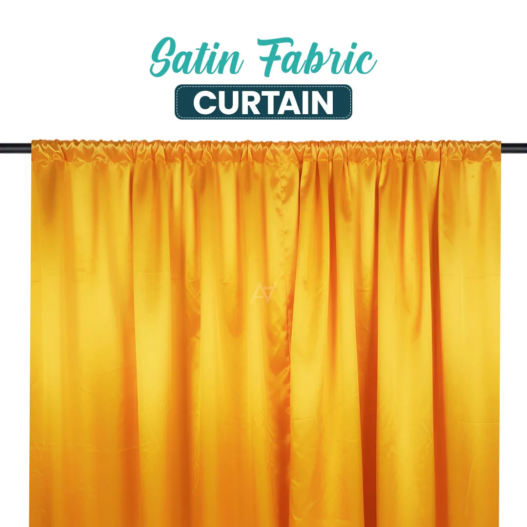 Satin Curtains - Aliakbardecoration