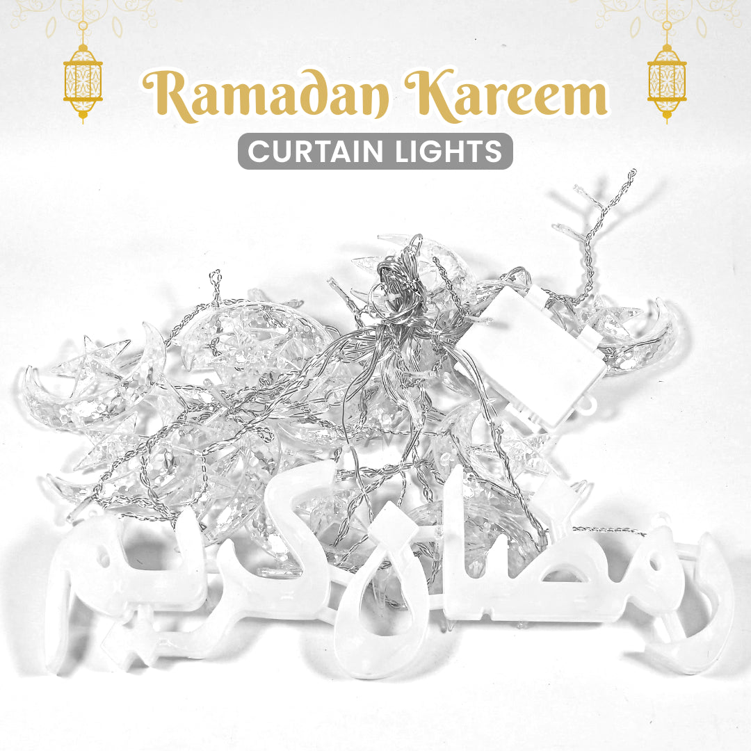 Ramadan Kareem Star Moon LED Lights - Aliakbardecoration