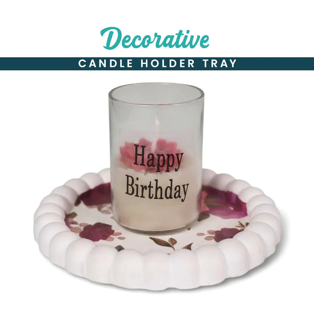Happy Birthday Candle Tray
