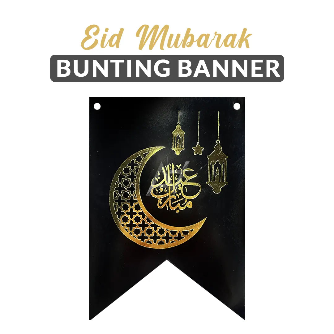 Eid Mubarak Bunting Banner - Aliakbardecoration