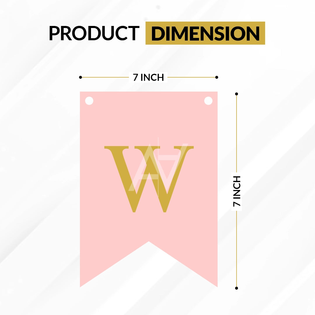 Welcome Baby Bunting Banner