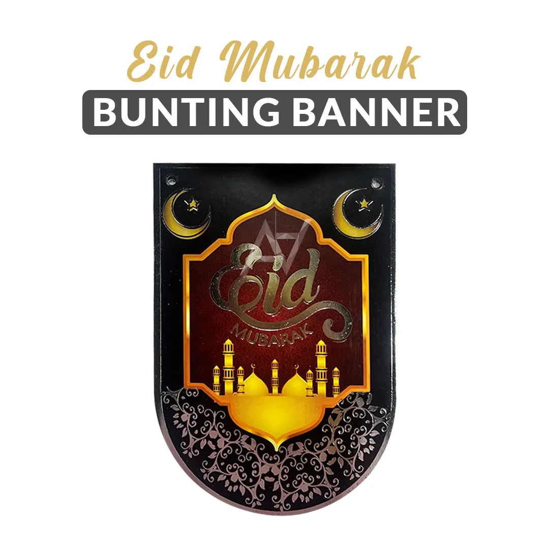 Eid Mubarak Bunting Banner - Aliakbardecoration
