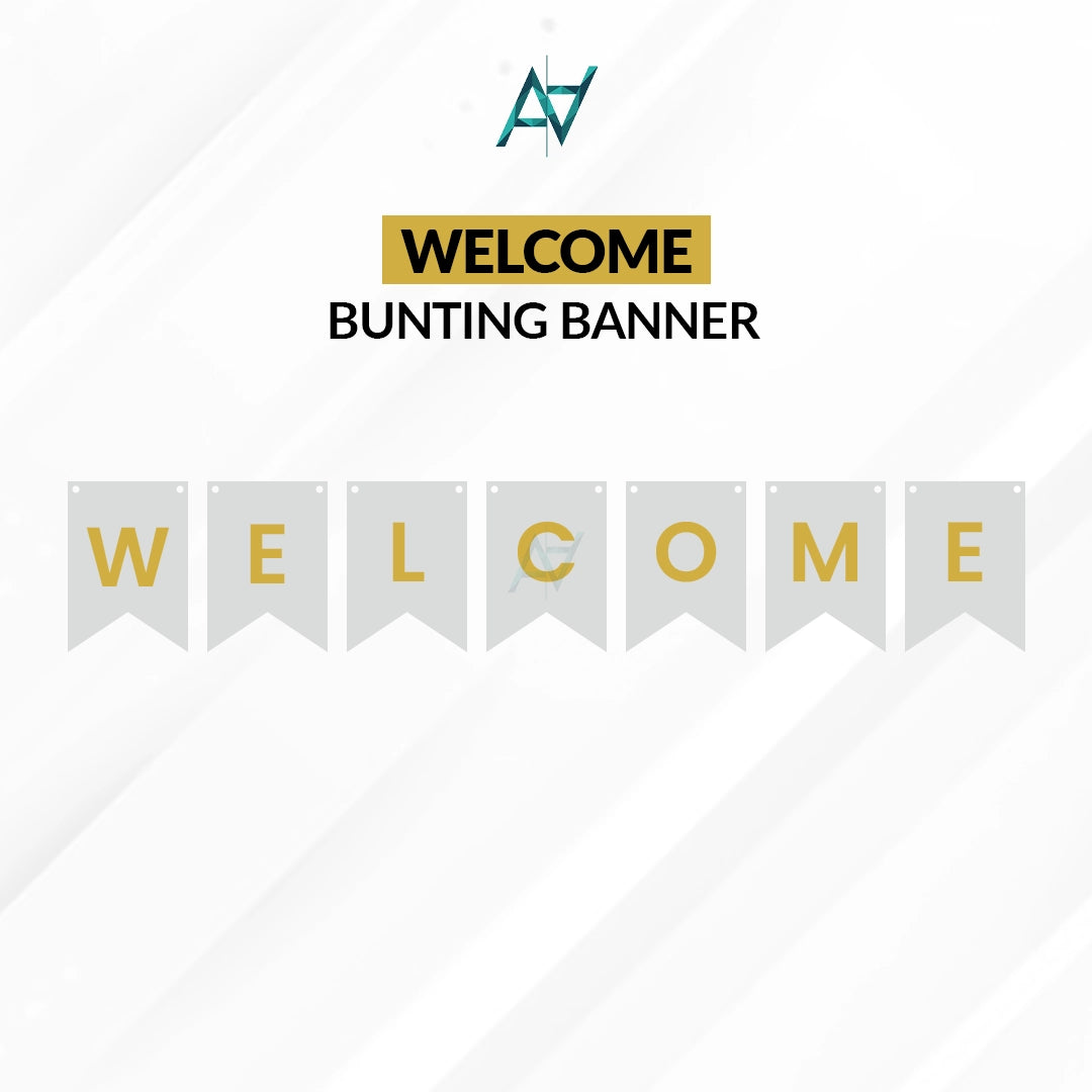 Welcome Bunting Banners