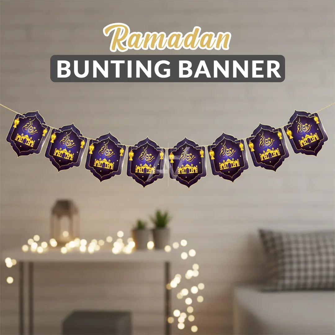 Ramadan Bunting Banner - Aliakbardecoration