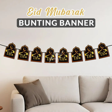 Eid Mubarak Bunting Banner - Aliakbardecoration