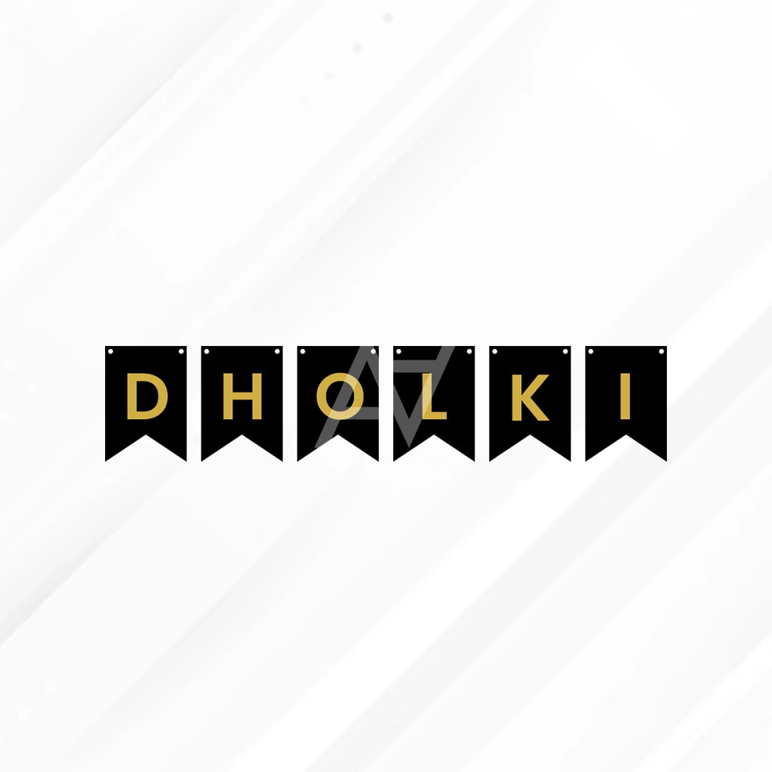 Dholki Bunting Banners