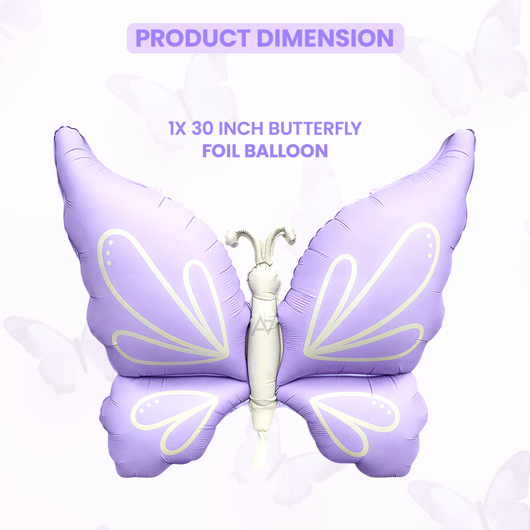 Butterfly Foil Balloon - Aliakbardecoration