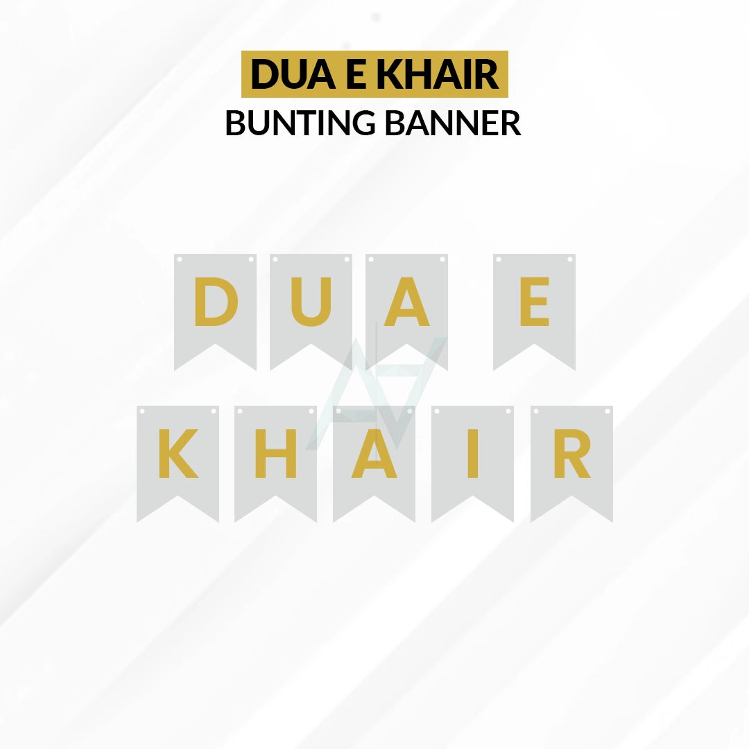 Dua e Khair Bunting Banner