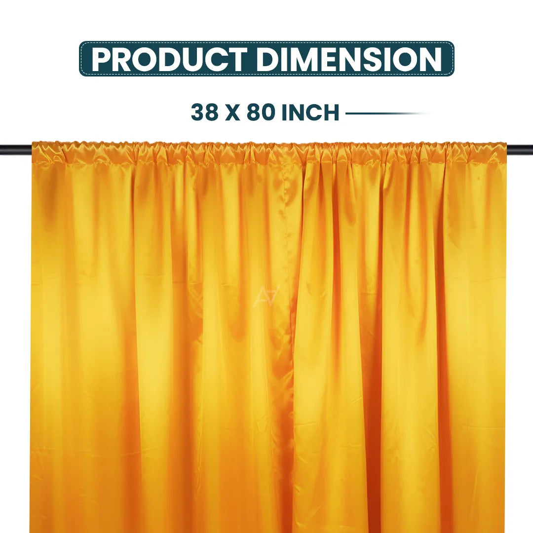 Satin Curtains - Aliakbardecoration