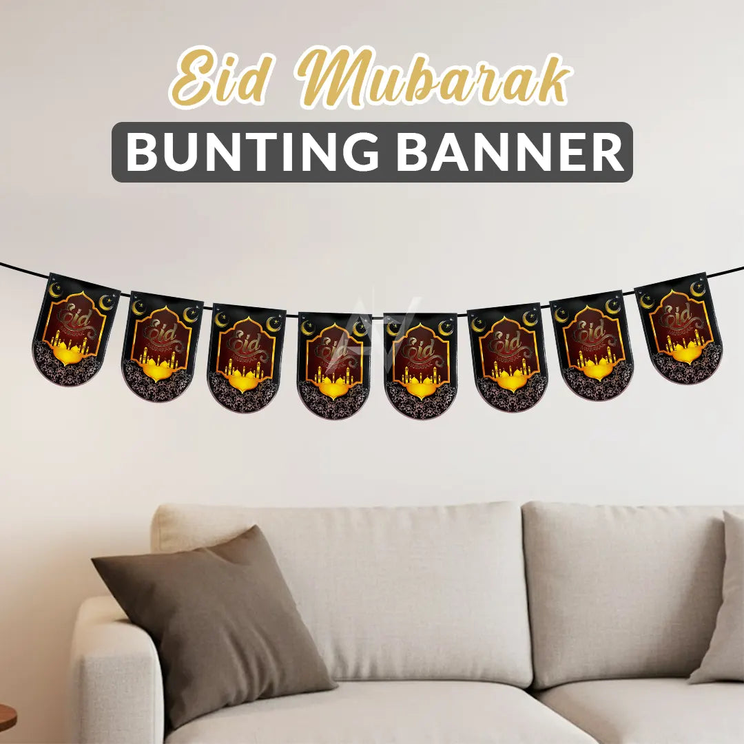 Eid Mubarak Bunting Banner - Aliakbardecoration