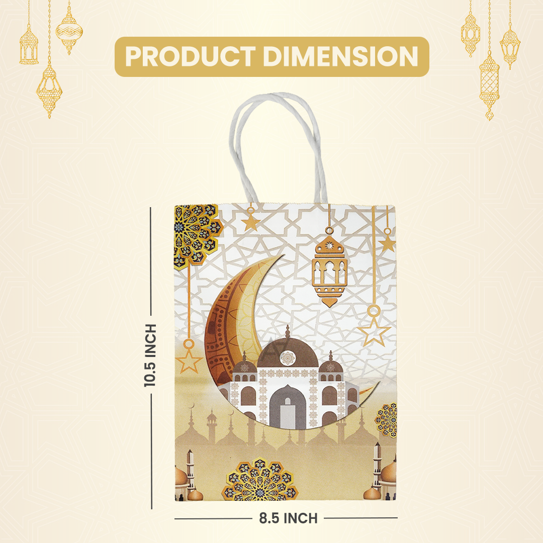 Pack of 12 - Ramadan Goodie Bags - Gift Bags - Aliakbardecoration