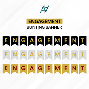 Engagement Bunting Banner