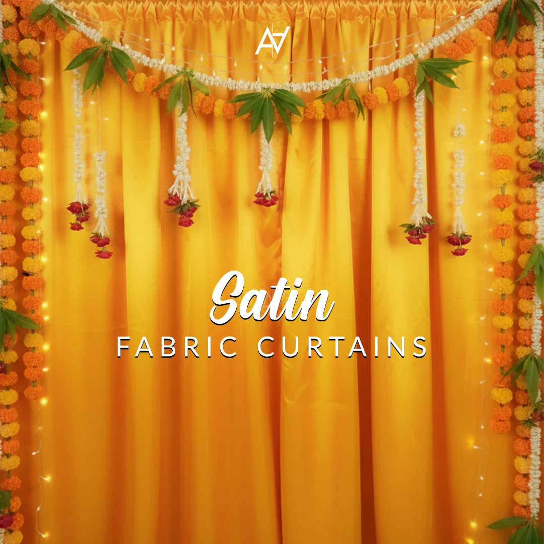 Satin Curtains - Aliakbardecoration