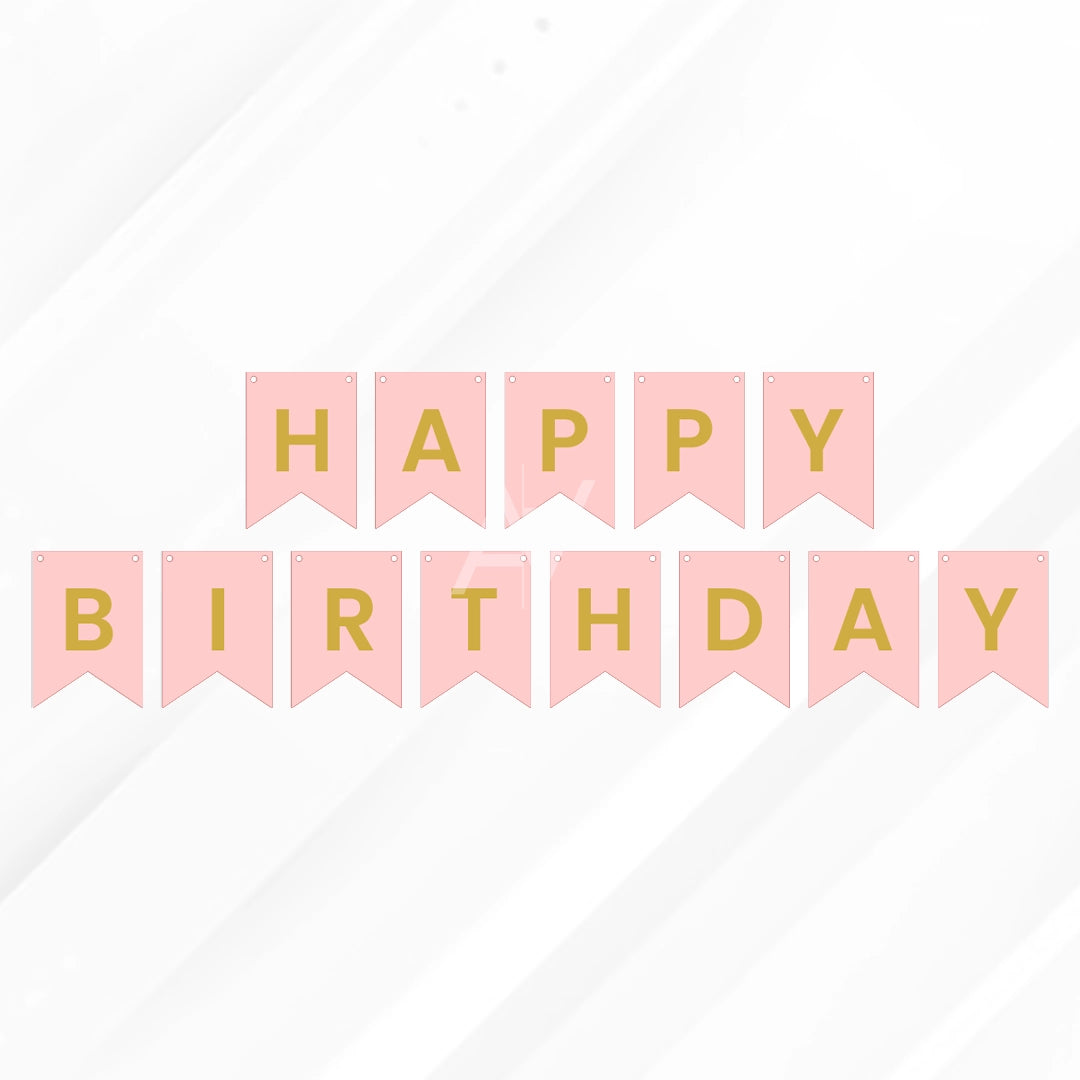 Happy Birthday Buntings Banners