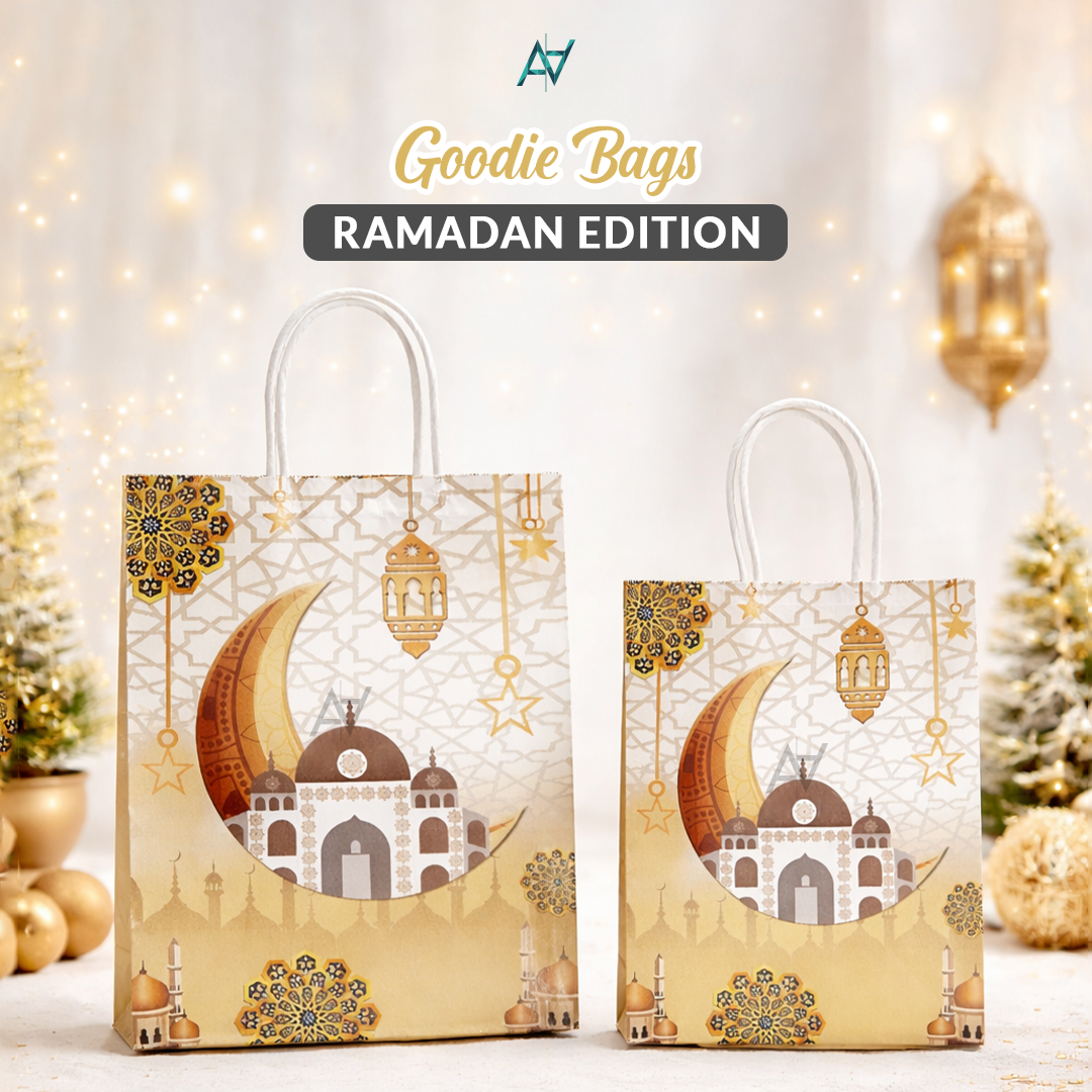 Pack of 12 - Ramadan Goodie Bags - Gift Bags - Aliakbardecoration