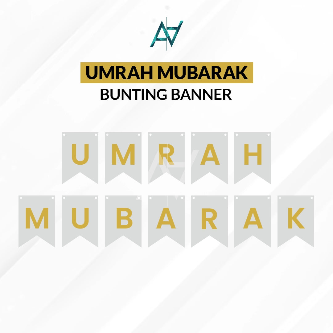 Umrah Mubarak Bunting