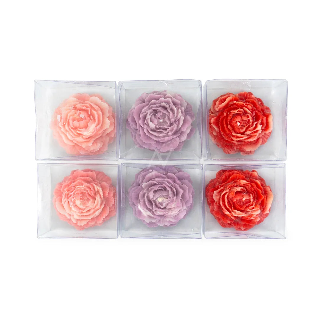 Peony Flower Candles