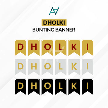 Dholki Bunting Banners