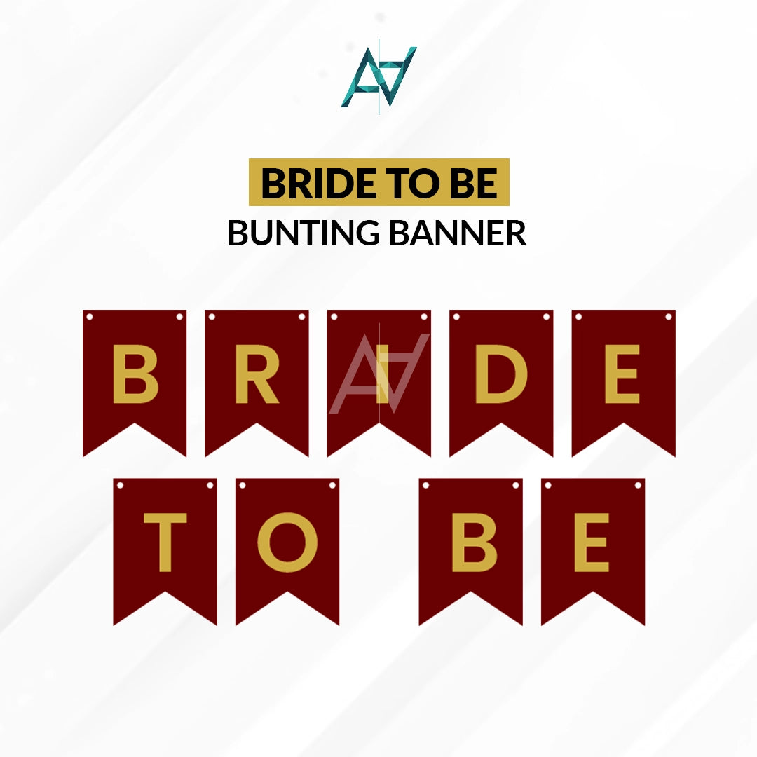 Bride to be Bunting Banner