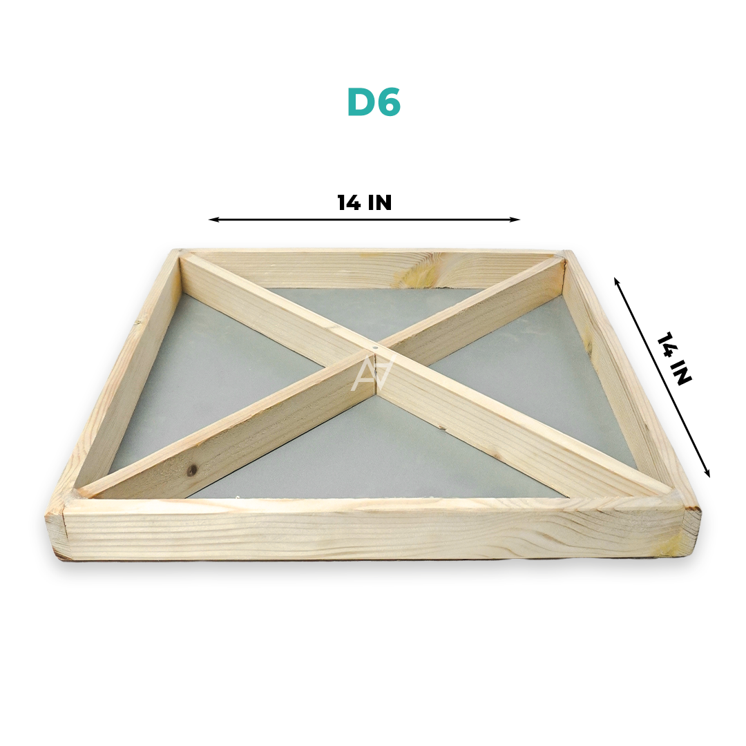 Dryfruits Partition Tray - Serving Tray - Aliakbardecoration