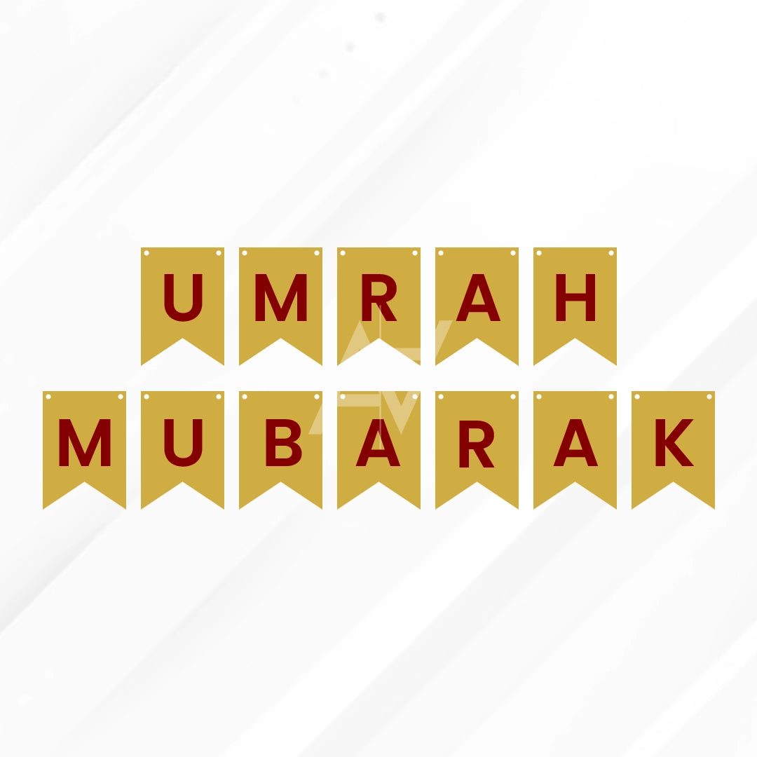 Umrah Mubarak Bunting