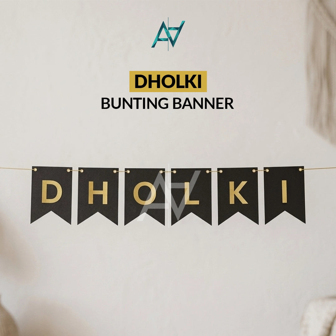 Dholki Bunting Banners