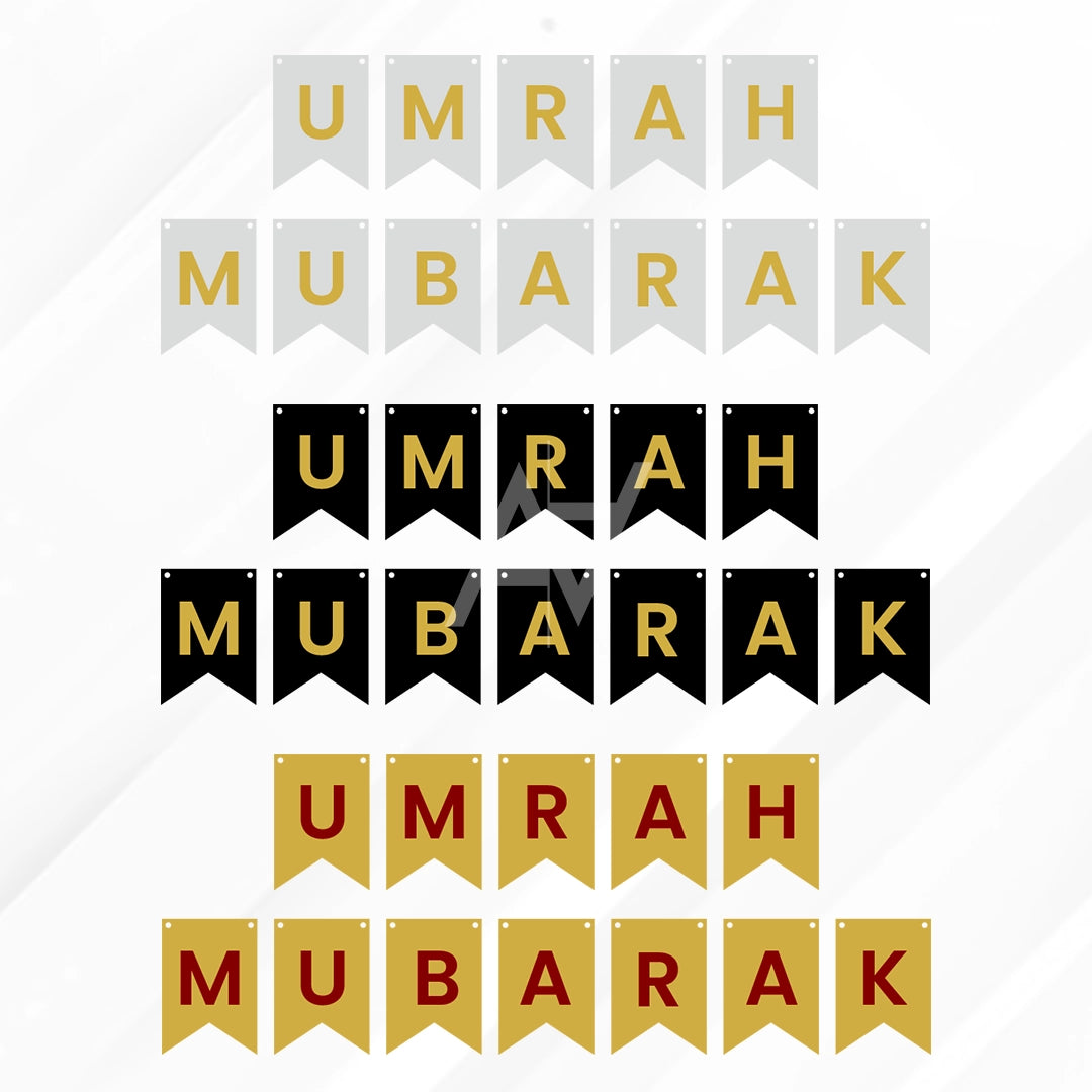 Umrah Mubarak Bunting
