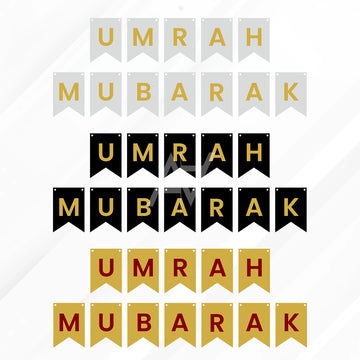 Umrah Mubarak Bunting