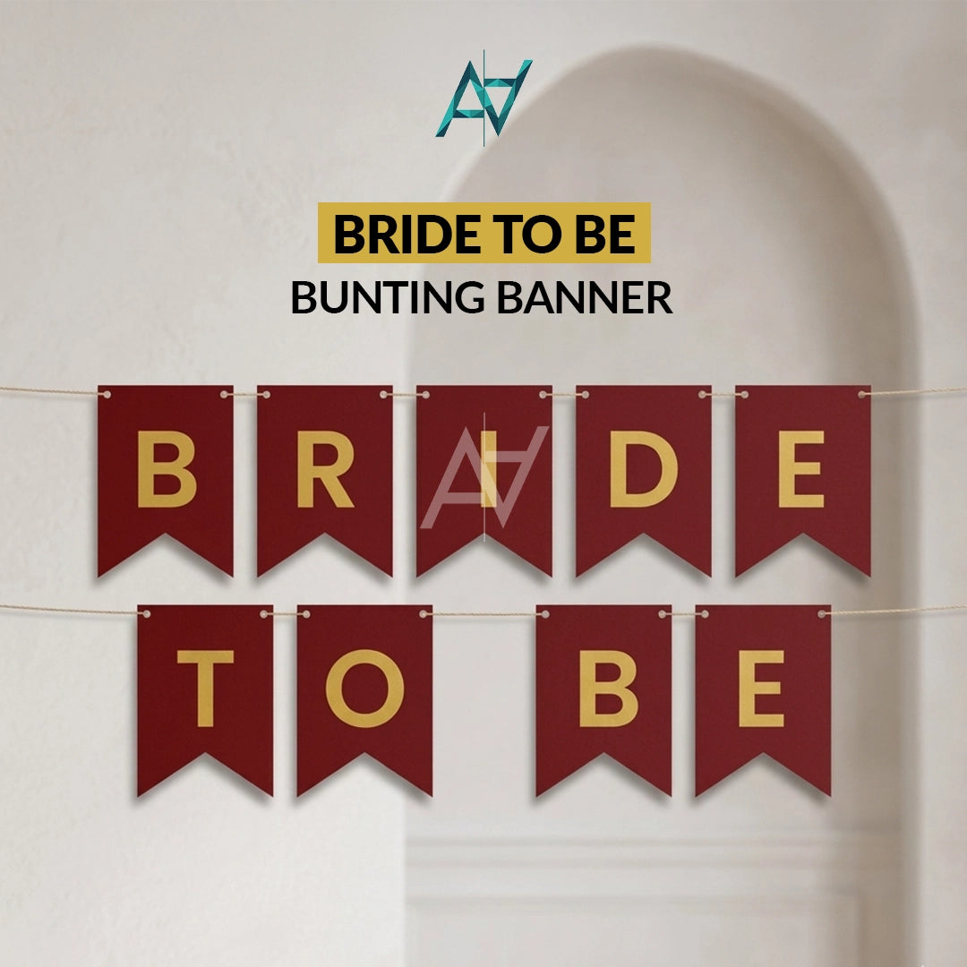 Bride to be Bunting Banner
