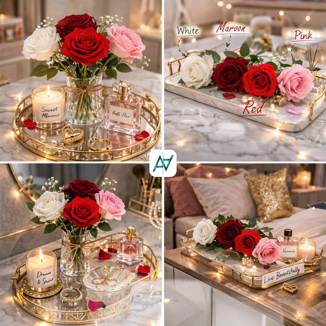 Artificial Roses Flowers